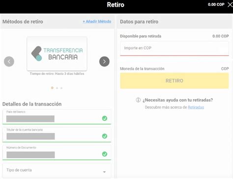 Bwin Colombia retiros: todo sobre cómo retirar tus .